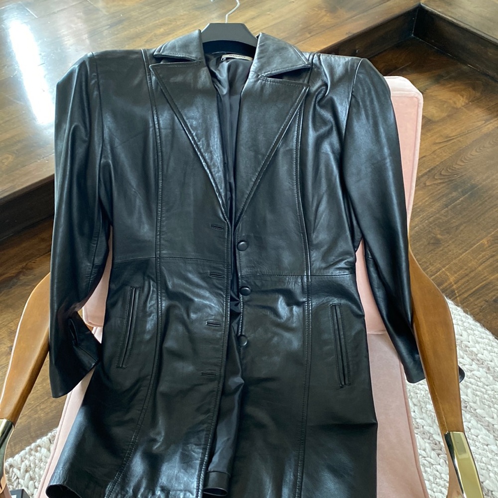 Leather jacket